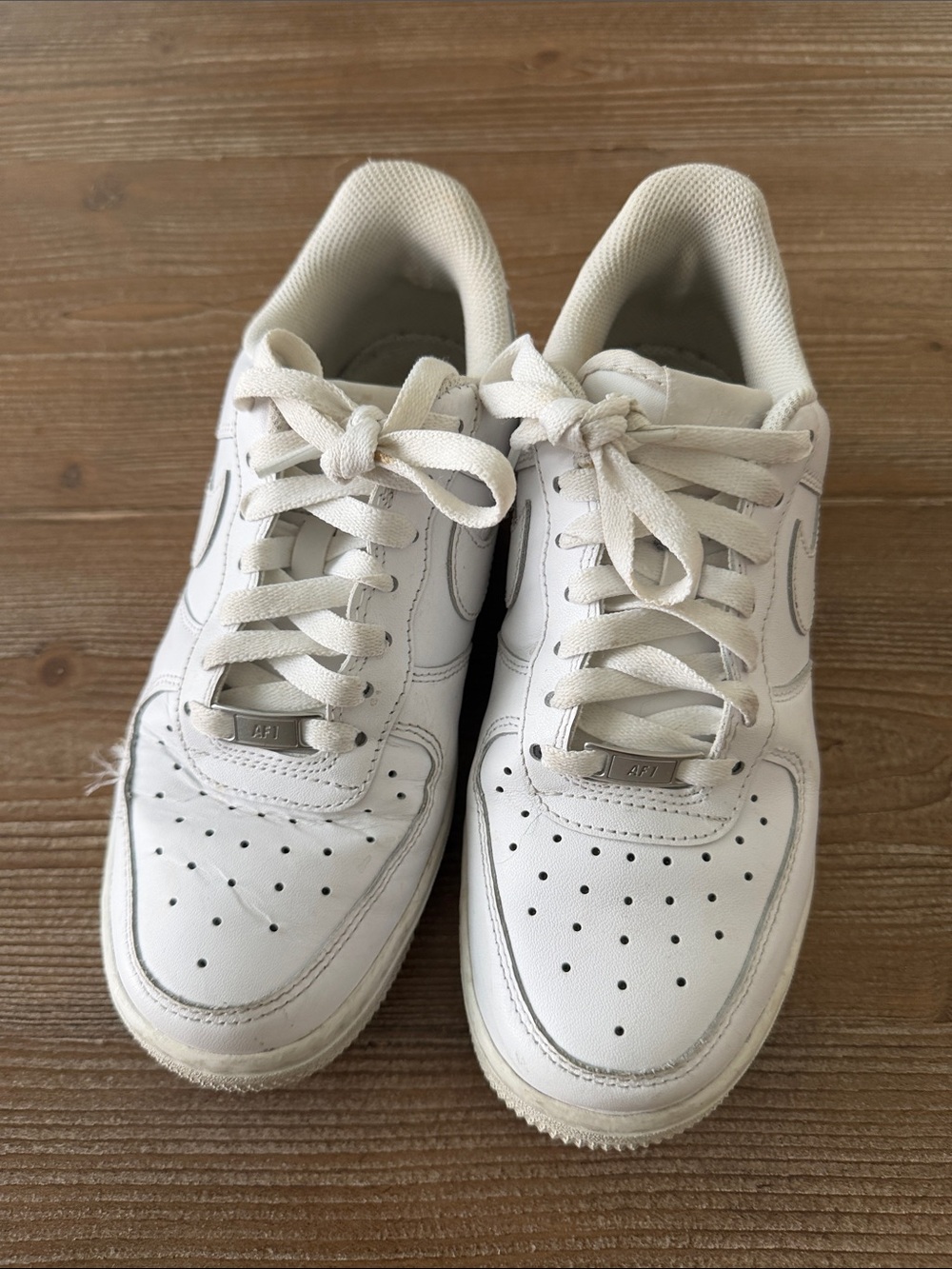 Nike Women's White Low-Top Classic Air Sneakers